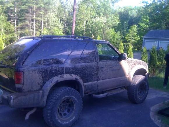 She's a little dirty.