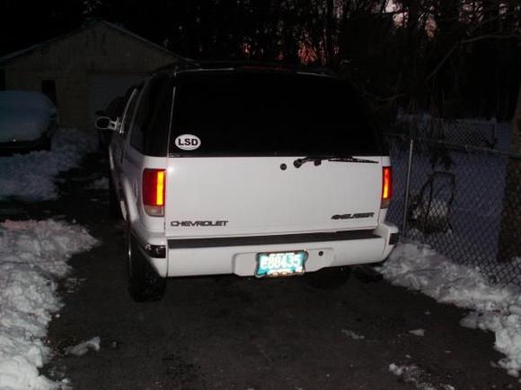 Recent rear end shot
