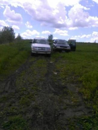 Out starting to play.