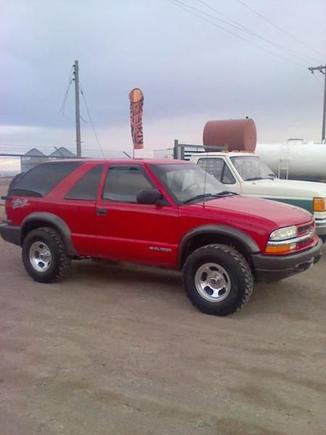 My new tires and rims