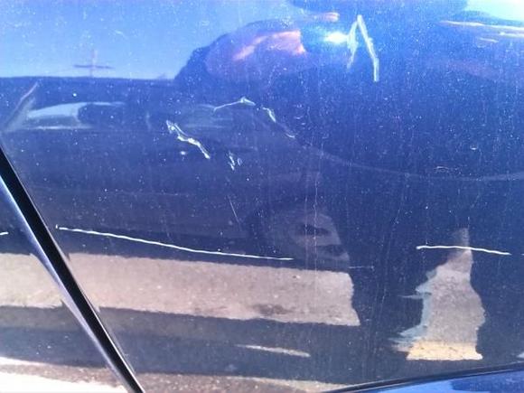 A little scratched up.