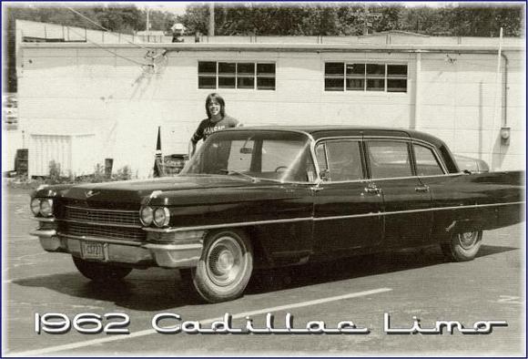 62 Limo and me B&amp;W