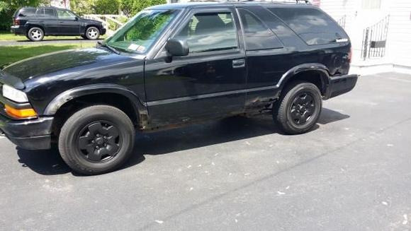 Used Plasti-Dip on the rims, very happy with how they came out.  Now to focus on all that rot you can see.