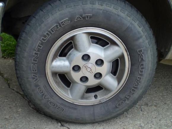 hopefully geting new rims and tire soon