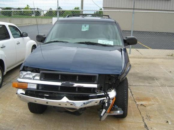 8-10 grand of collision shop work...no way