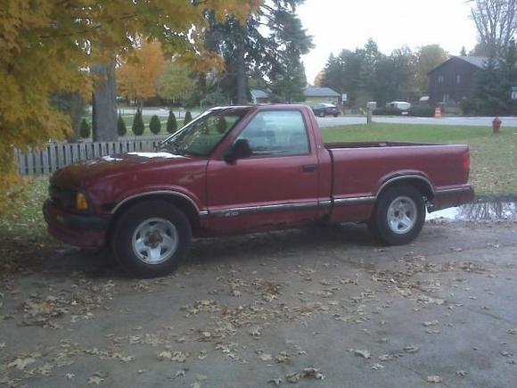 Looks a lot better after matching rims and new tires