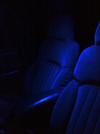 dome light blue led