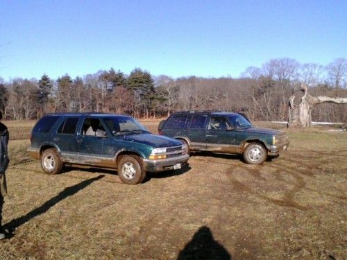 my blazer and my buddys jimmy
