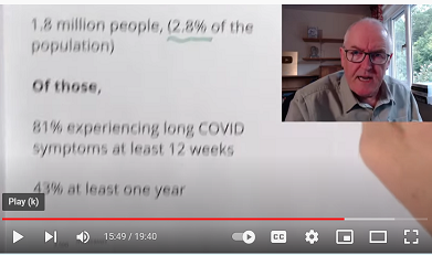 He's optimistic that Omicron BA.5 will be the last dominant variant this year. But nearly 2M people in the UK estimated to have Long covid symptoms. Though infection rates have been lower here we must have many also suffering, but nothing from the DOH.