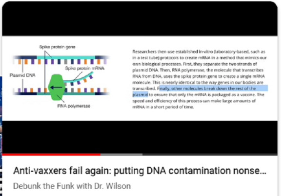 Dr Wilson adds to Dr Susan Oliver's recent video on DNA and vaccination.