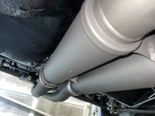 Dual 3” Magnaflow mufflers