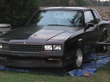 My 88 Monte SS.  Inherited from my Dad.  It's in need of an overhaul...  I'm slowly piecing it back together and the ultimate goal is to turn it into something my Dad would have been proud of.