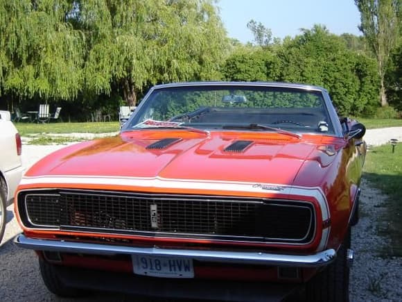 67 rag after the paint job. This as done so we could drive it until we decided if it was going to stay with us. The for sale sign was a moment of weakness. She is part of the family for better or worse.