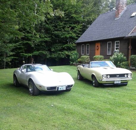 vette and camaro