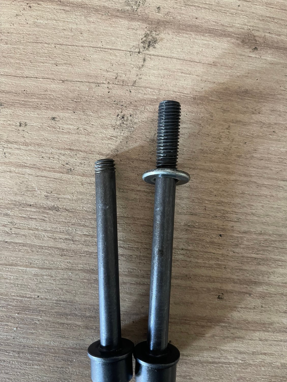 About an inch