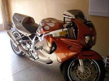 MY BIKE IN THE GARAGE