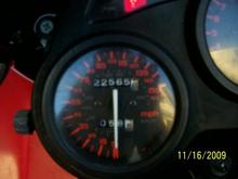 a clear shot of her clock