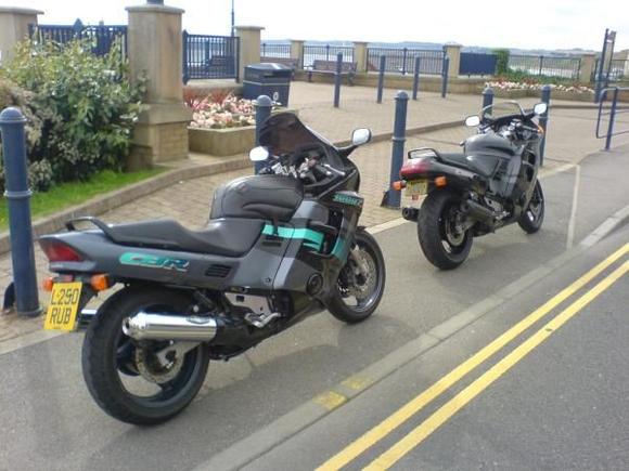 At Filey on the East Yorkshire coast.
