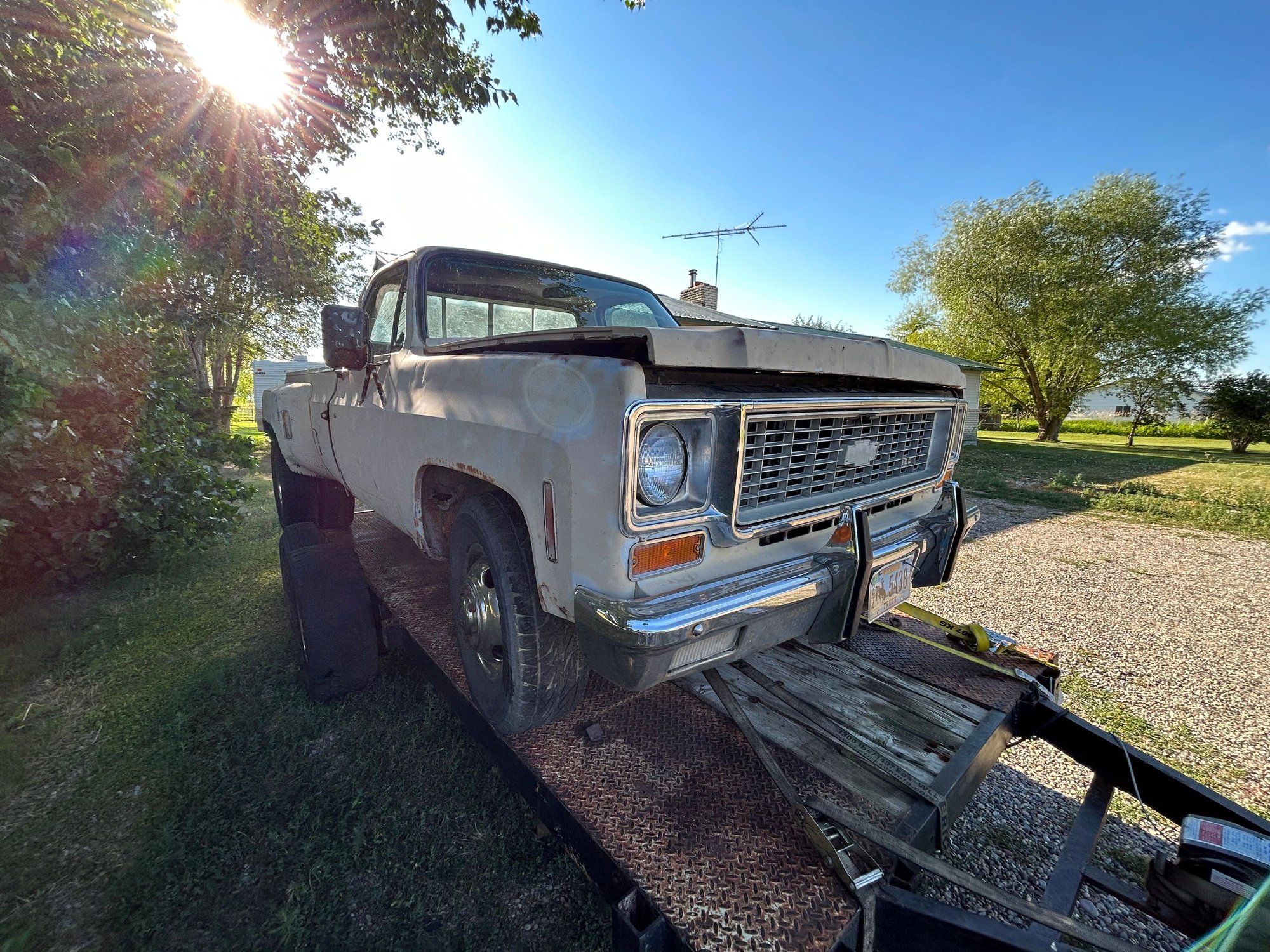 1974 Chevrolet C30 Pickup - FOR SALE: 1974 Chevrolet C30 Pickup - Used - VIN CKY244F476319 - 238,498 Miles - 4 cyl - 2WD - Manual - Truck - Brown - Rigby, ID 83442, United States