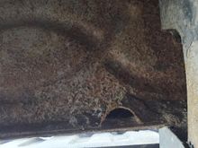 Rocker panel area