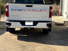 2024 Silverado Truck rear view after installation