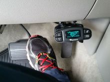 I pivot my heel from accelerator to brake pedal, so clearance for me was hot an issue.