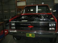 new grille, painted to match color scheme