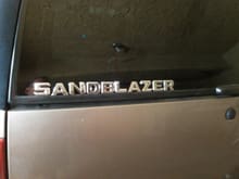 Sandblazer Letters