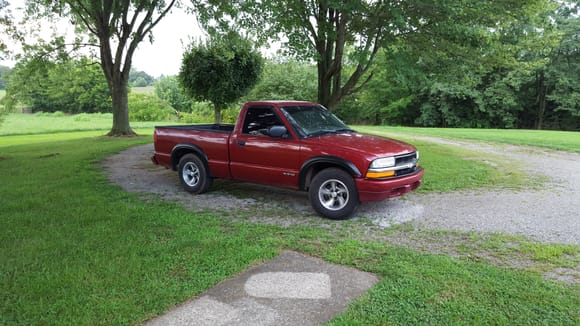 1998 S-10 4.3 Vortec 224,000 miles purchased July 29th 2016