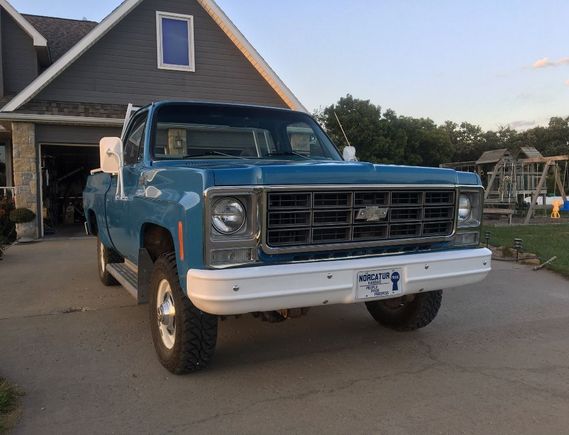 Shined up for a show!