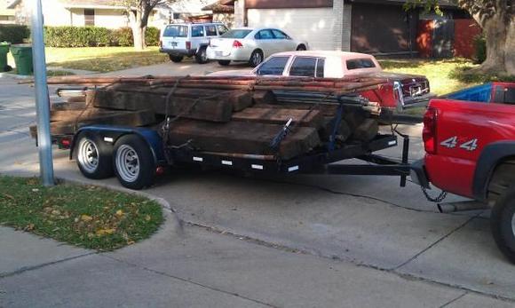 Hauling a load
