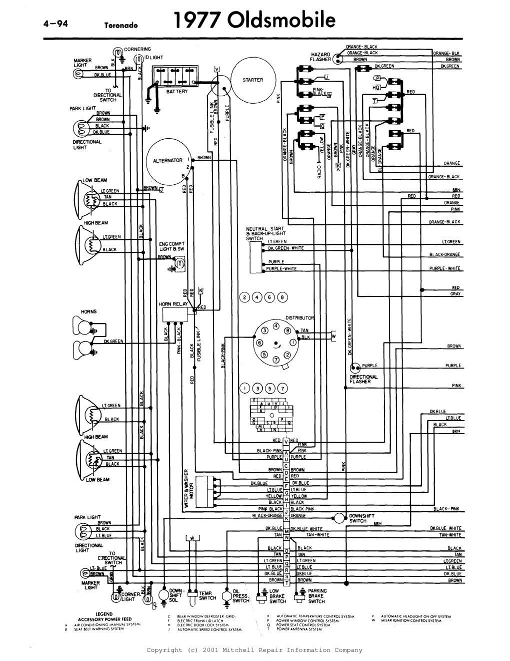 Oldsmobile Wiring Schematic - Wiring Diagrams