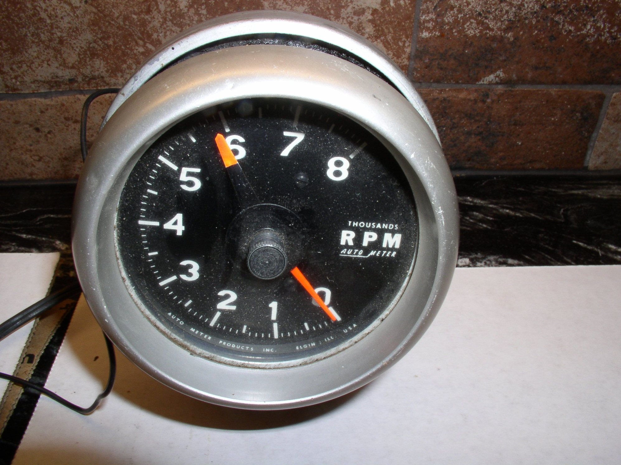Vintage Auto Meter and Sun Tach from the OLDS Race car circa 1970's