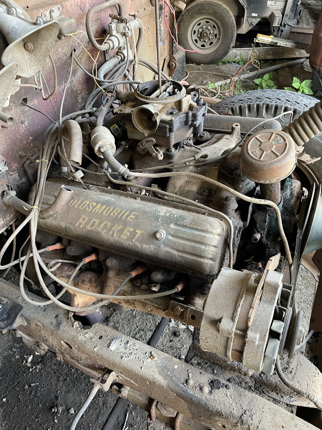 Oldsmobile V8 Engines - Vintage Engines: Oldsmobile Rockets