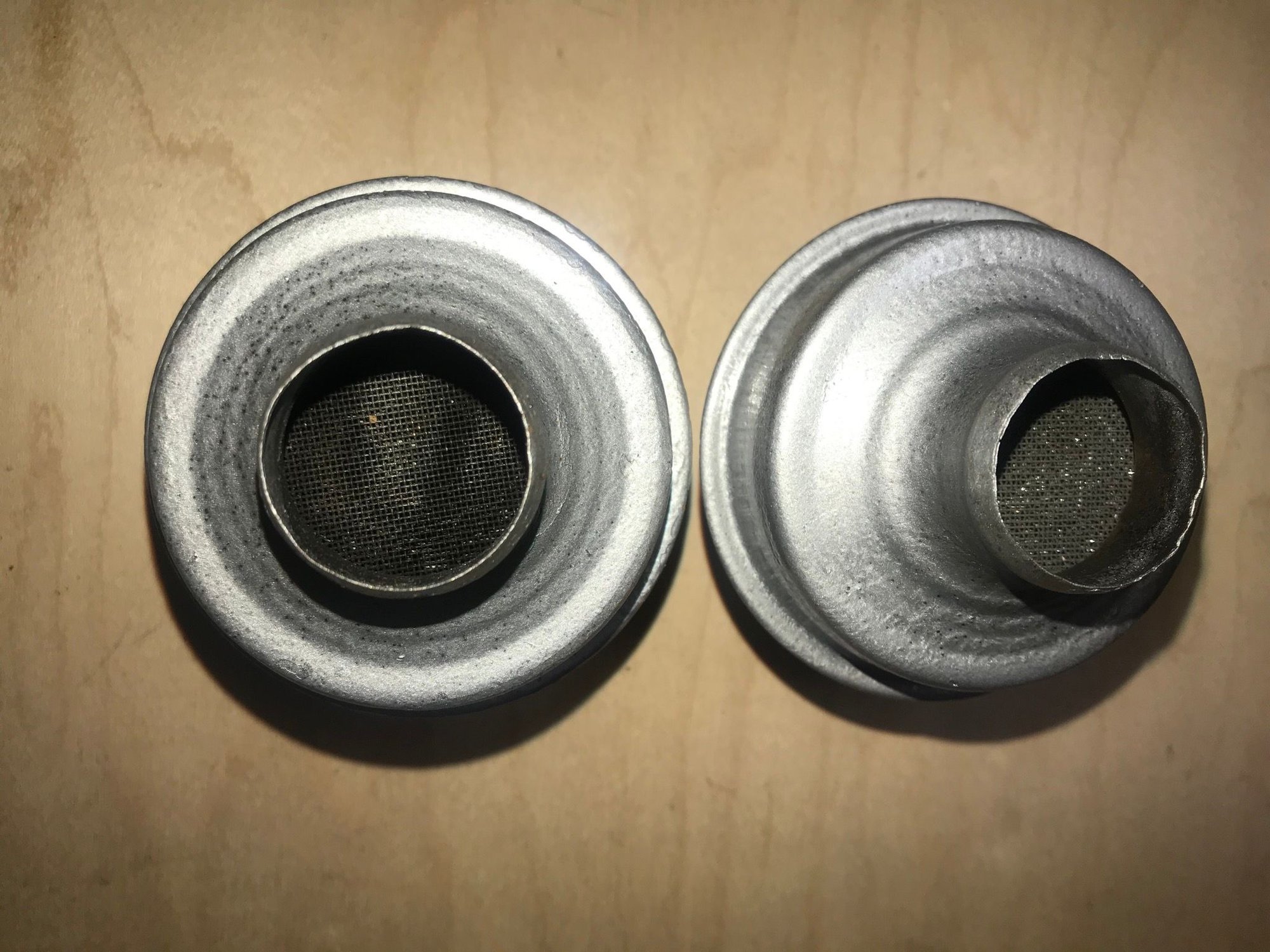 Original valve cover breathers from earlymid 1960’s