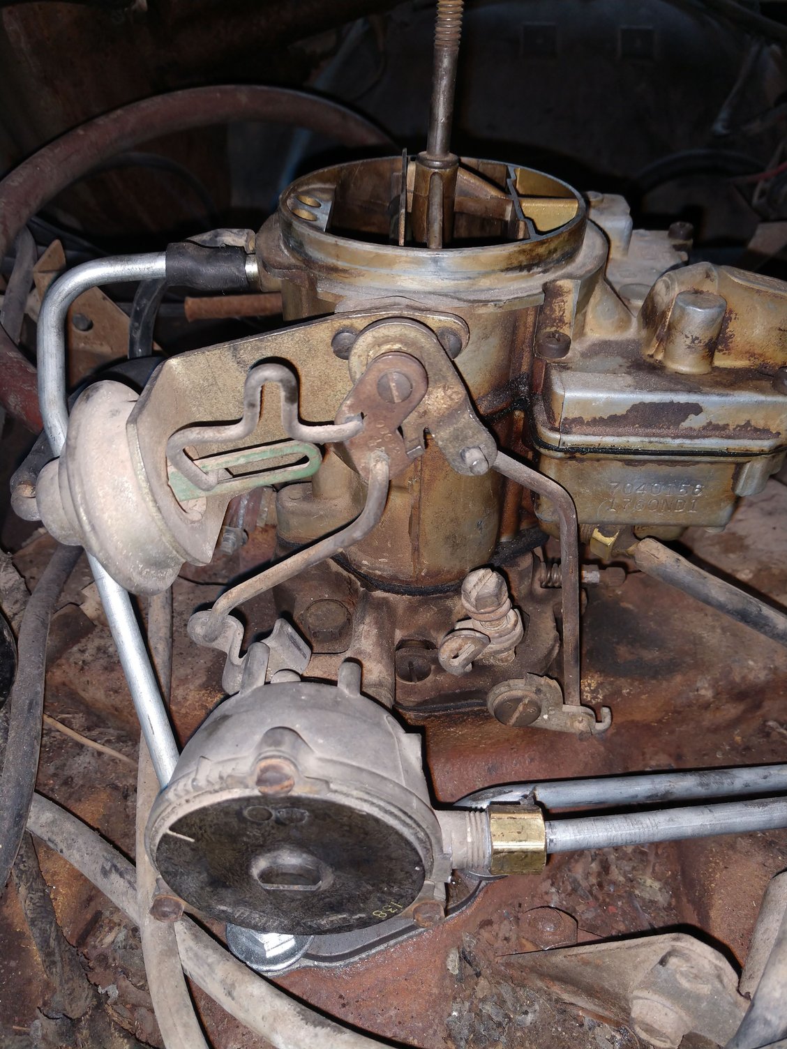 Hot air choke issues