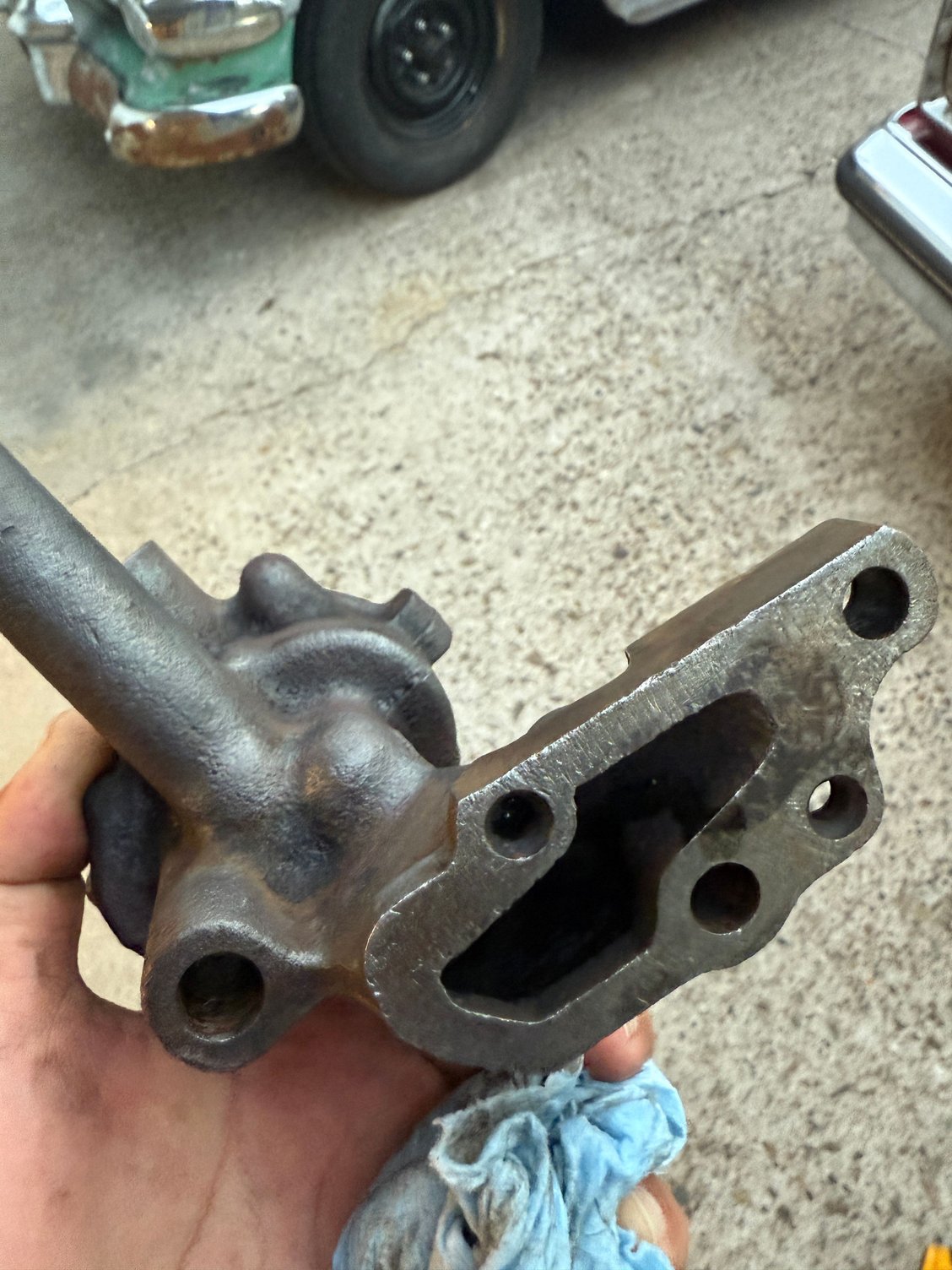 This is where it mounts to engine