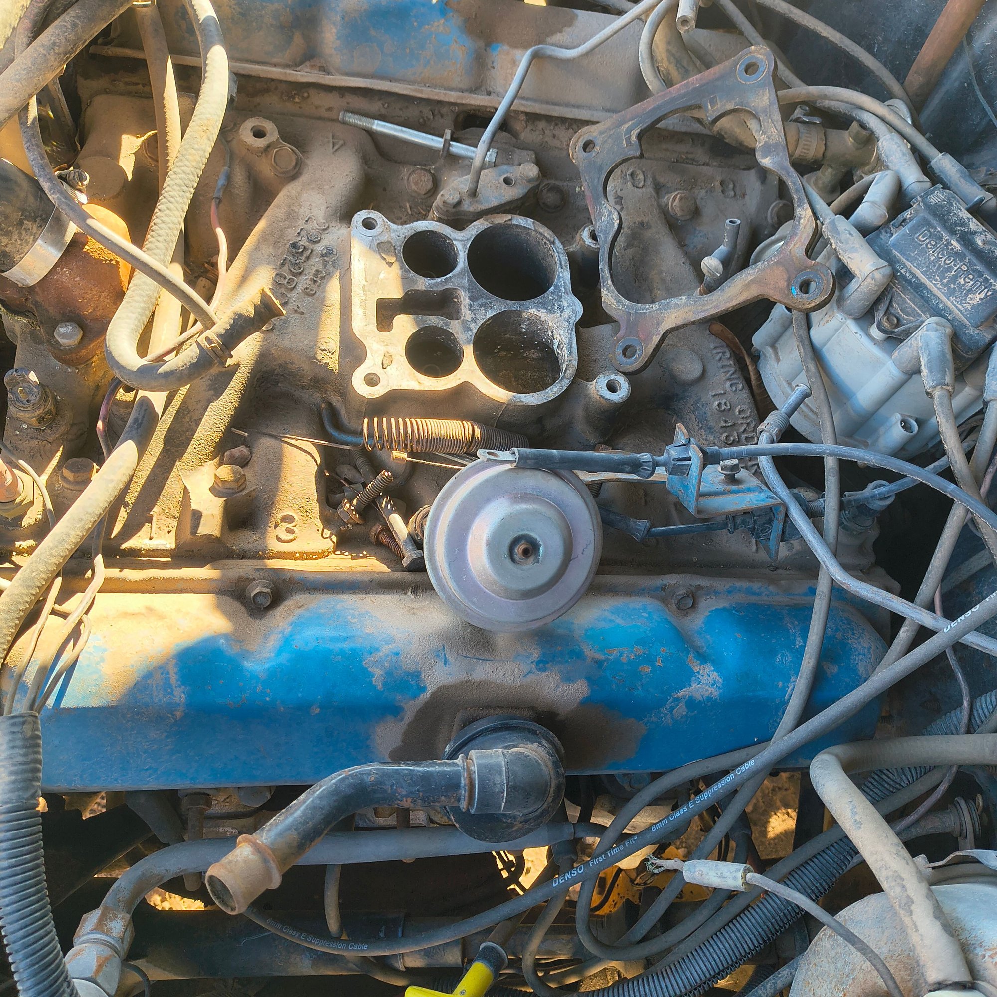 This is my engine. Took off the carb to put on a 75 Chevy shortened. But gonna reinstall after repairs 