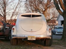 autumn 2011, my '36 stude's lazy ass at rich conklin's 'world famous hot rod farm' [radir wheels] car show in montville, nj... 'lazy s' was actually a popular nickname/slang for a stylized 's' in studebaker's marque logo from 1940s...