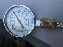 This old gauge hadn’t been used in 34 years.  
