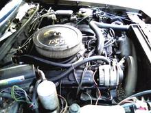 The Buick 455 running