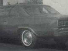 my car, parked at my parents house, some time around 1967