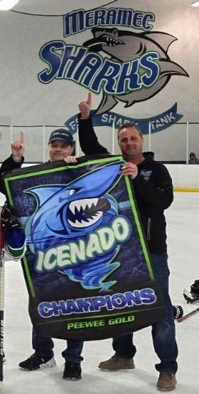 Championship Banner that will hang in their home rink in perpetuity 