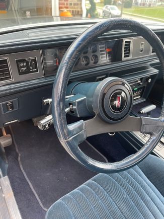 Looking for a nice blue center for the steering wheel.