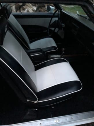 Custom interior front and back