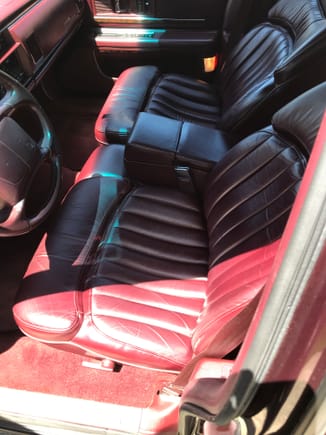 All interior leather and carpet in perfect condition the 