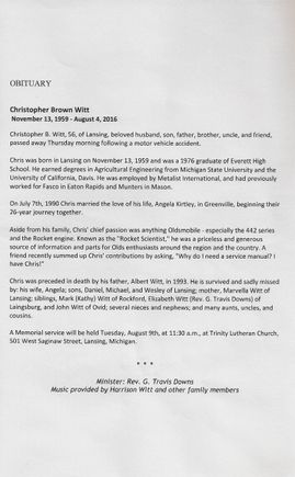 Chris Witt Memorial Service page 5