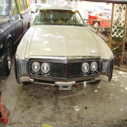 fresh painted grill