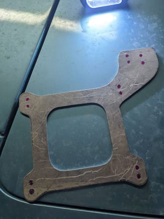 Whoop whoop as promised my home made bracket. You can add the factory throttle bracket L angle to this and waala game over!