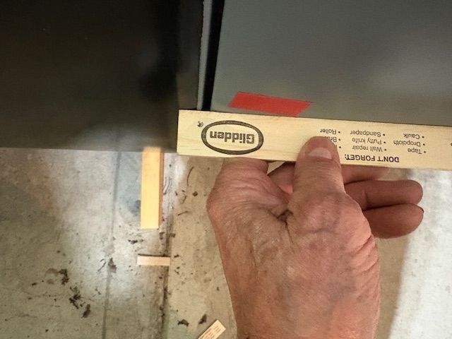 With the top fitting well, (X Axis), I focused on the in and out position of the rear of the door.  First thing is to get the latch pin in a position that flushes the door with the QP, at the latch pin.  Then observe the door at the top and bottom.   